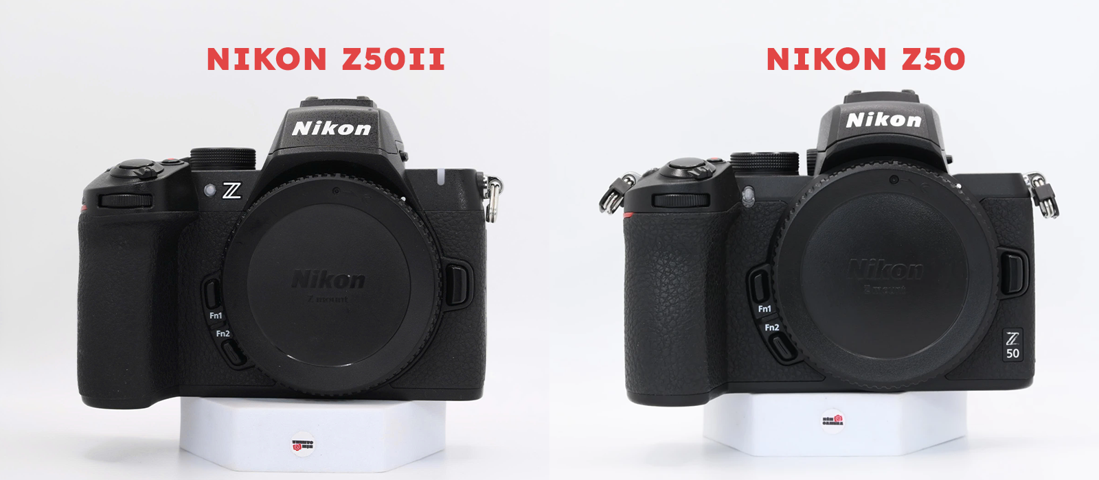 so sánh form factor nikon z50 và z50 ii